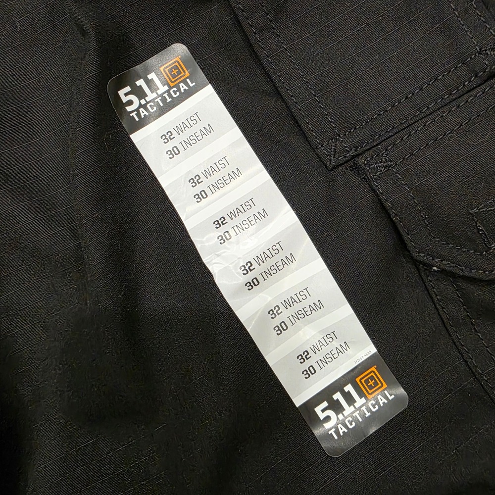 5.11 Tactical Men's Taclite Pro Pants Black W32 L30 NWT Style 74273 Ripstop - Picture 3 of 7